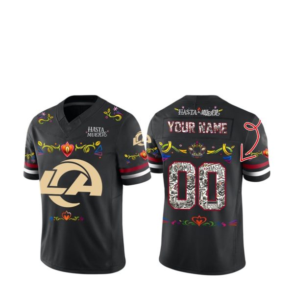 2025 Rams Hasta la Muerte Jersey 1 2