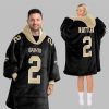 2025 Rattler 2 New Orleans Football Blanket Hoodie 5
