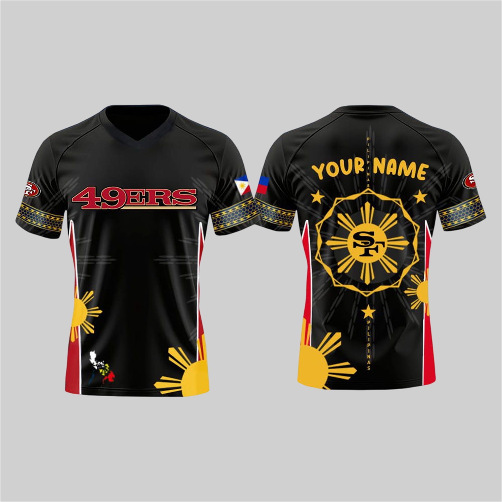 2025 SF 49ers Filipino Heritage Night Jersey 2025 SF 49ers Filipino Heritage Night Jersey