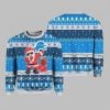 2025 Santa Claus Detroit Ugly Christmas Sweater 1 1