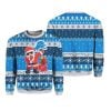 2025 Santa Claus Detroit Ugly Christmas Sweater 1 2