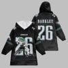 2025 Saquon Barkley 26 Eagles Blanket Hoodie 11 2025 Saquon Barkley 26 Eagles Blanket Hoodie 1