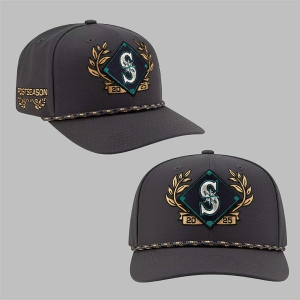 2025 Seattle Mariners ALCS Postseason Hat 0