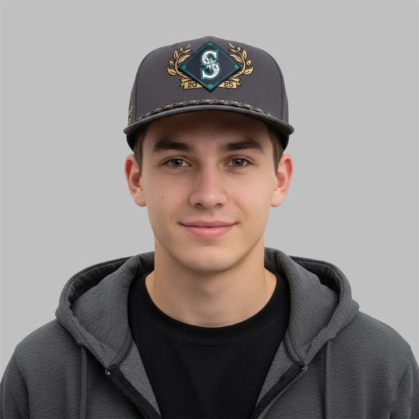 2025 Seattle Mariners ALCS Postseason Hat 1