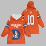 2025 She Loves The Denver Blanket Hoodie