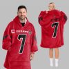 2025 Stroud 7 Captain Houston Football Blanket Hoodie 3