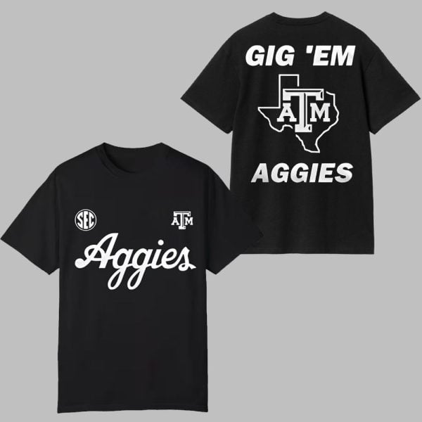 2025 Texas A&M Aggies Gig 'Em Shirt 0 1sw