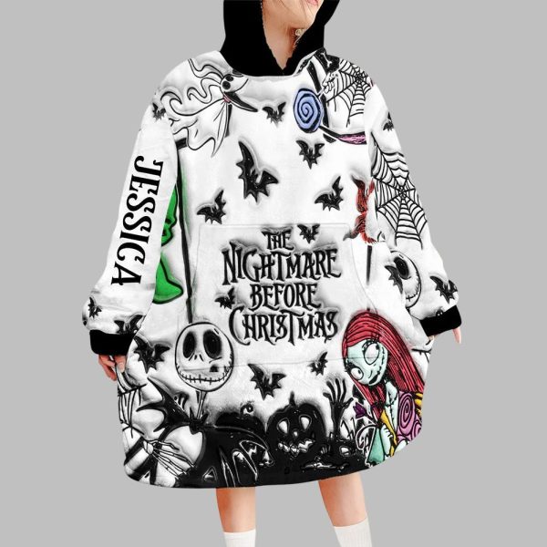2025 The Nightmare Before Christmas Blanket Hoodie 2