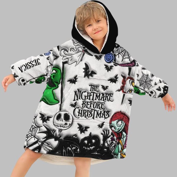 2025 The Nightmare Before Christmas Blanket Hoodie 4