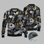 2025 The Nightmare Before Christmas Halloween Town Ugly Sweater