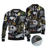 2025 The Nightmare Before Christmas Halloween Town Ugly Sweater 1 2