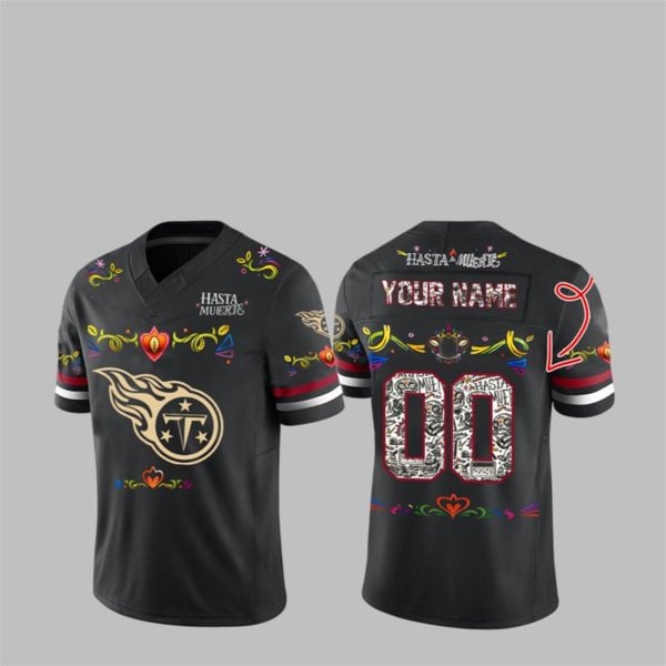 2025 Titans Hasta la Muerte Jersey 1 1