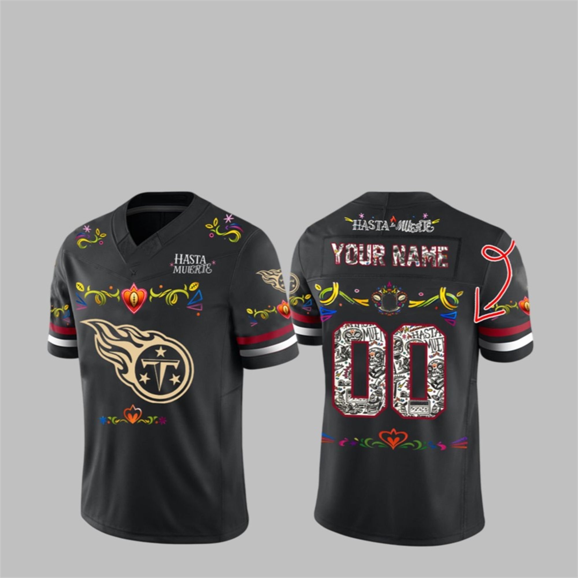 2025 Titans Hasta la Muerte Jersey 1 1 2025 Titans Hasta la Muerte Jersey 1 1