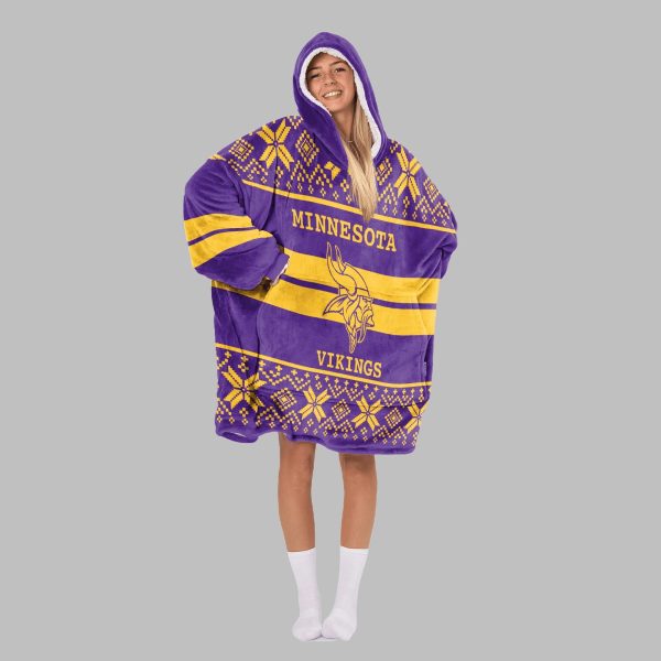 2025 Ugly Minnesota Blanket Hoodie 2