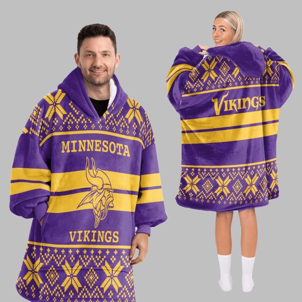 2025 Ugly Minnesota Blanket Hoodie 3