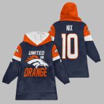 2025 United In Orange Denver Blanket Hoodie