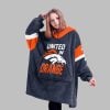 2025 United In Orange Denver Blanket Hoodie 3