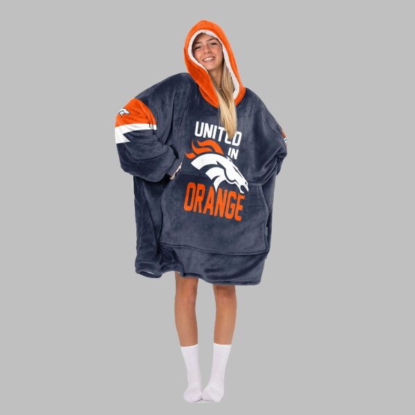 2025 United In Orange Denver Blanket Hoodie 4