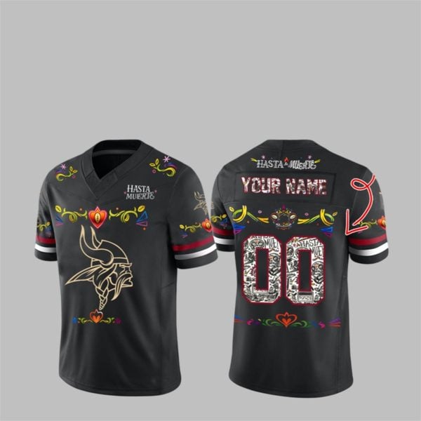 2025 Vikings Hasta la Muerte Jersey 1 1