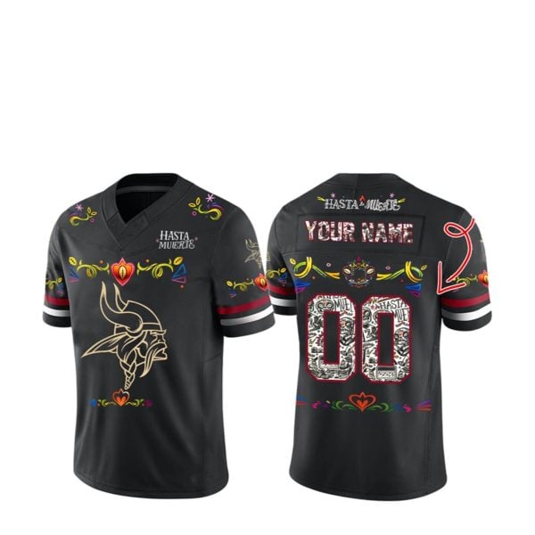2025 Vikings Hasta la Muerte Jersey 1 2