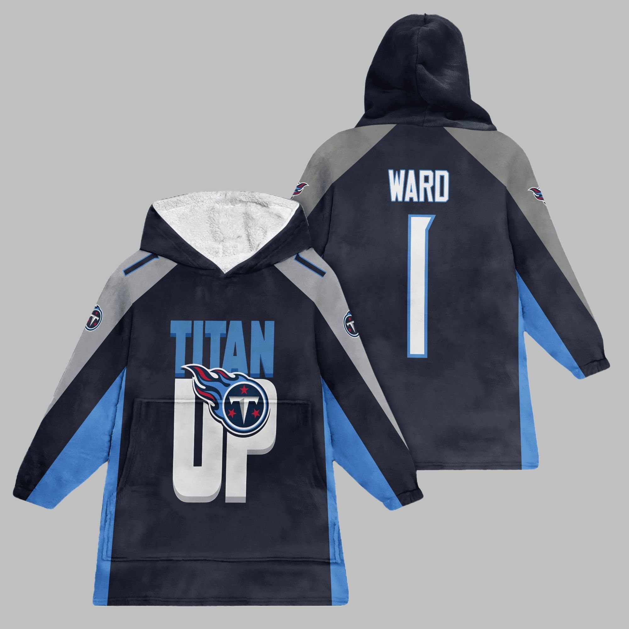2025 Ward 1 Titan Up Tennessee Blanket Hoodie 1 2025 Ward 1 Titan Up Tennessee Blanket Hoodie 1