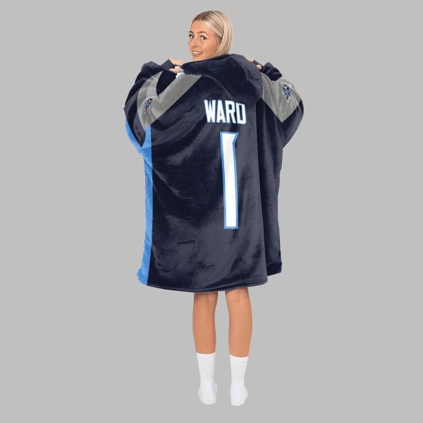 2025 Ward 1 Titan Up Tennessee Blanket Hoodie 2