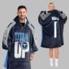 2025 Ward 1 Titan Up Tennessee Blanket Hoodie 5