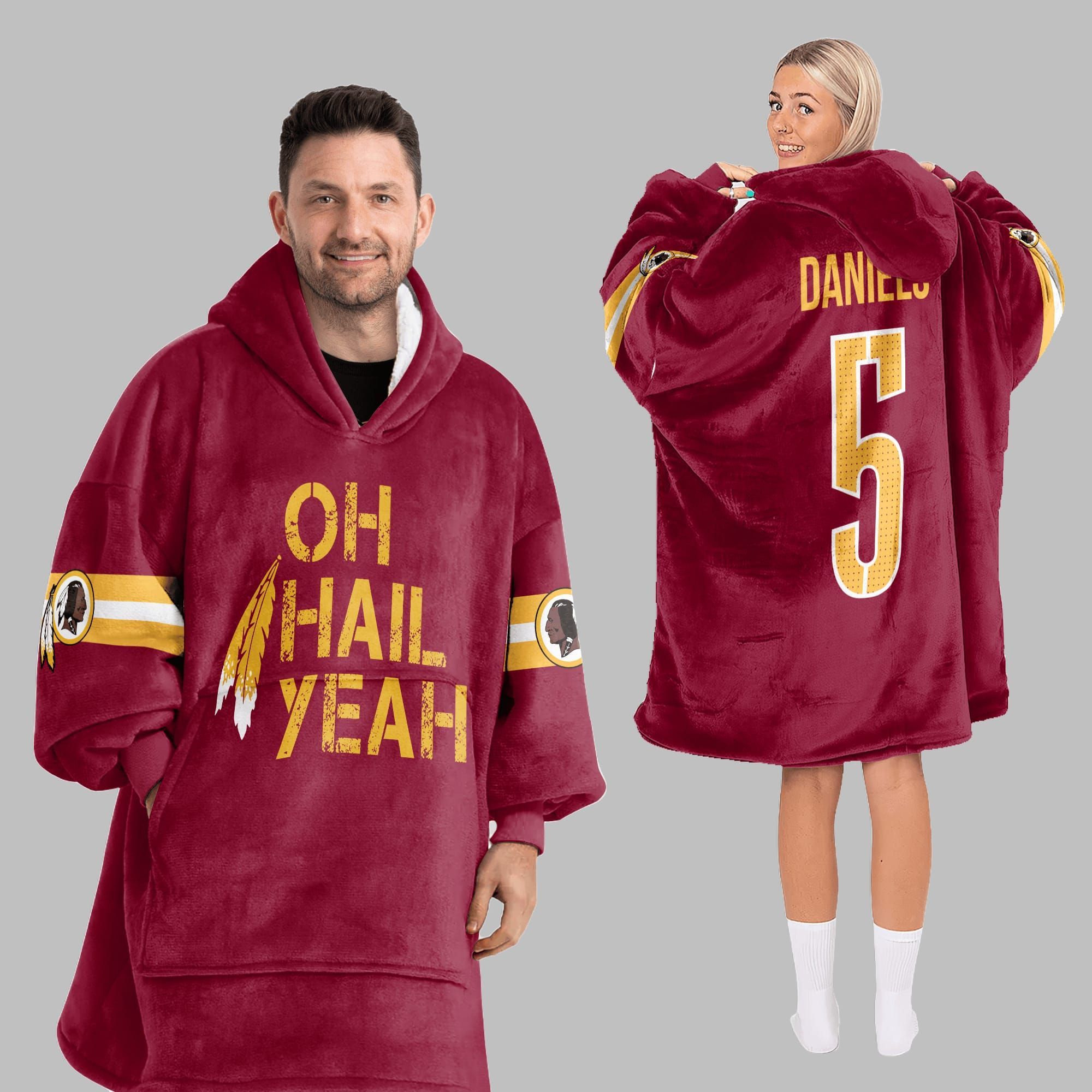 2025 Washington Oh Hail Yeah Blanket Hoodie 2 2025 Washington Oh Hail Yeah Blanket Hoodie 2