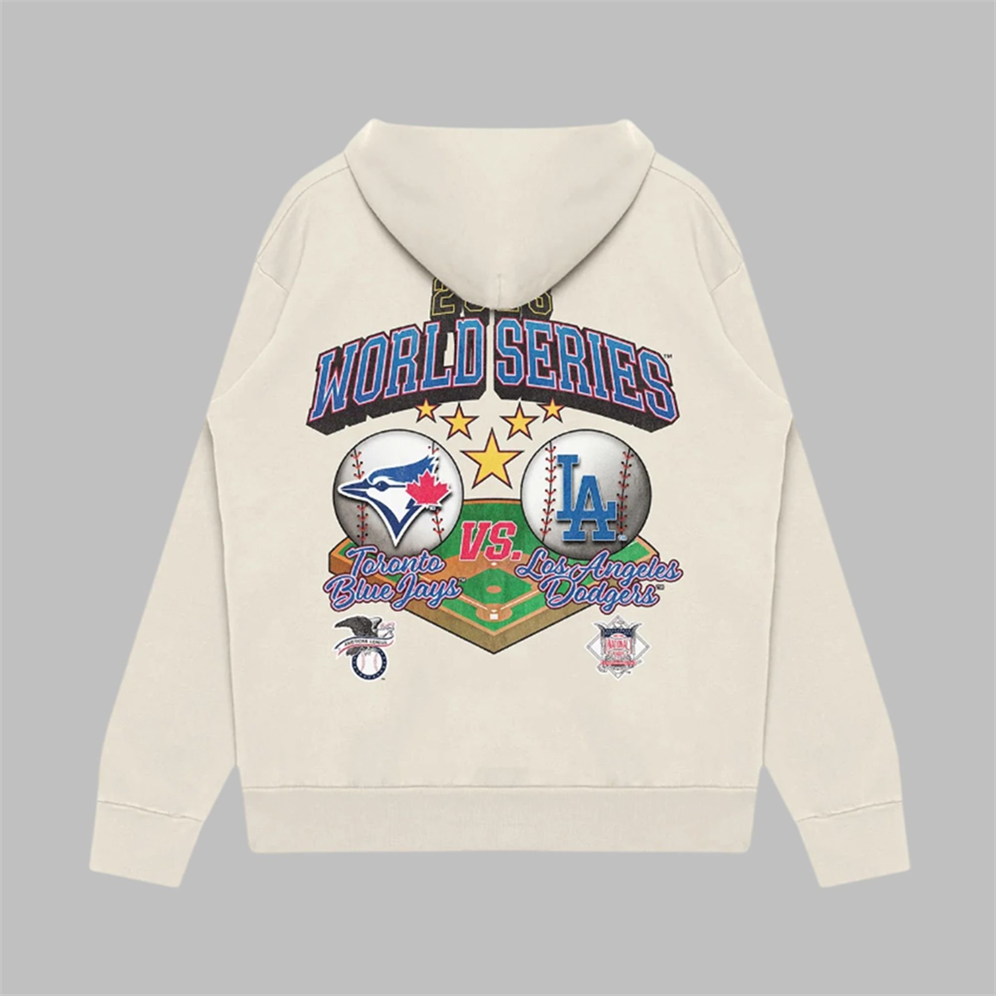 2025 World Series Blue Jays Vs LA Dodgers Hoodie 3 2025 World Series Blue Jays Vs LA Dodgers Hoodie 2