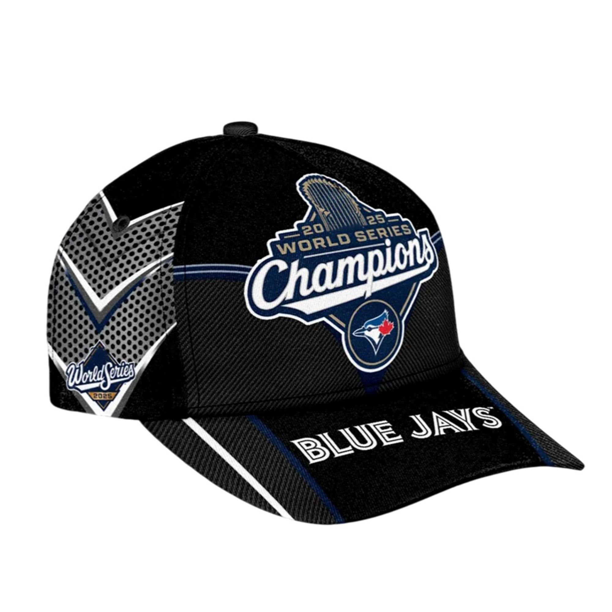 2025 World Series Champions Blue Jays Cap 2 2025 World Series Champions Blue Jays Cap 1 2