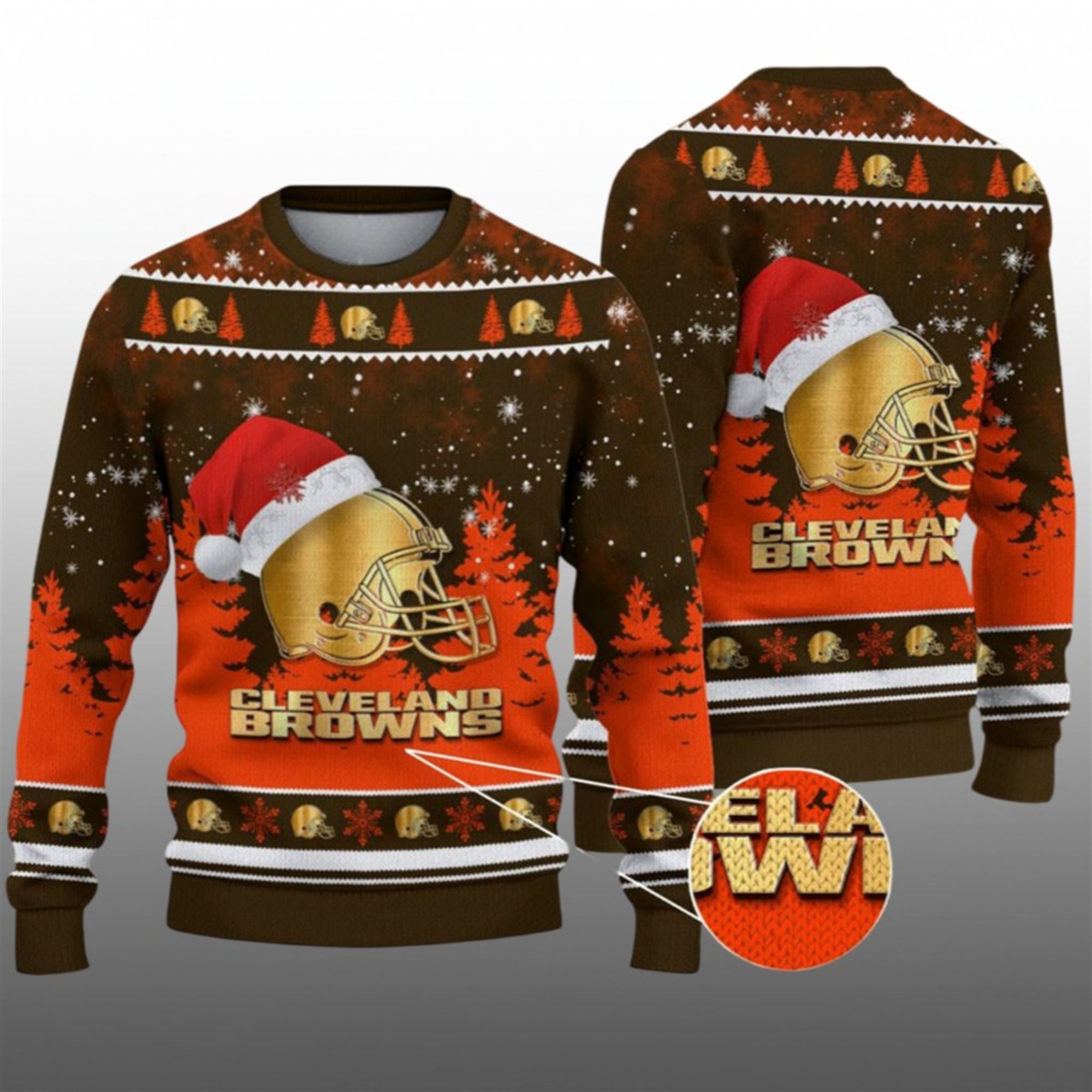 2026 Christmas Browns Ugly Christmas Sweater 1 1 2026 Christmas Browns Ugly Christmas Sweater 1 1