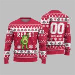 2026 Christmas Buckeyes Portland Frog Resist Ugly Sweater