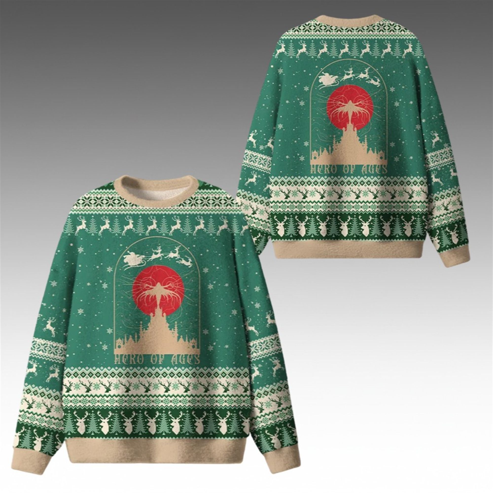 2026 Christmas Hero Of Ages Ugly Sweater 2 2026 Christmas Hero Of Ages Ugly Sweater 1 2