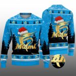 2026 Christmas Marlins Ugly Christmas Sweater