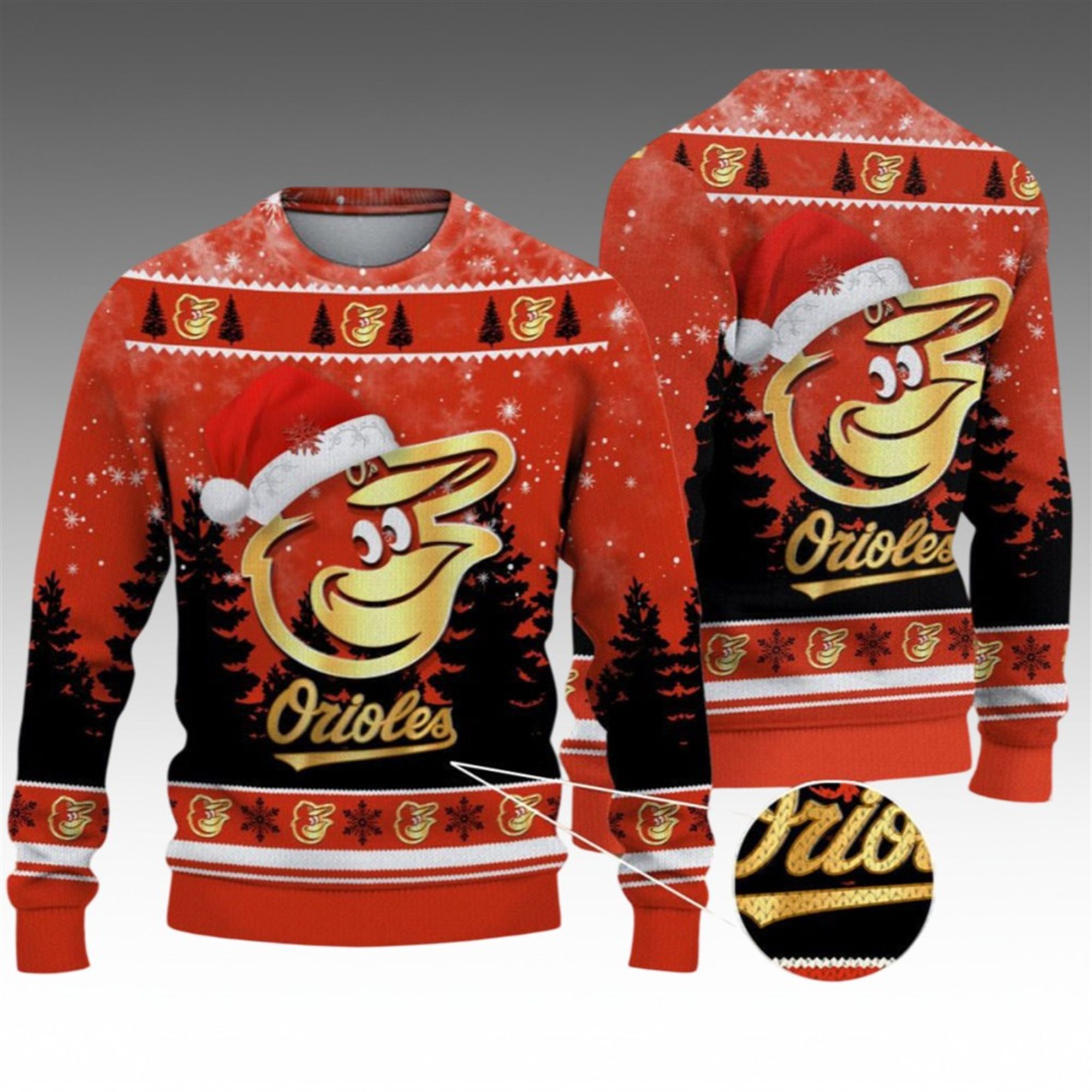 2026 Christmas Orioles Ugly Christmas Sweater 2 2026 Christmas Orioles Ugly Christmas Sweater 1 2
