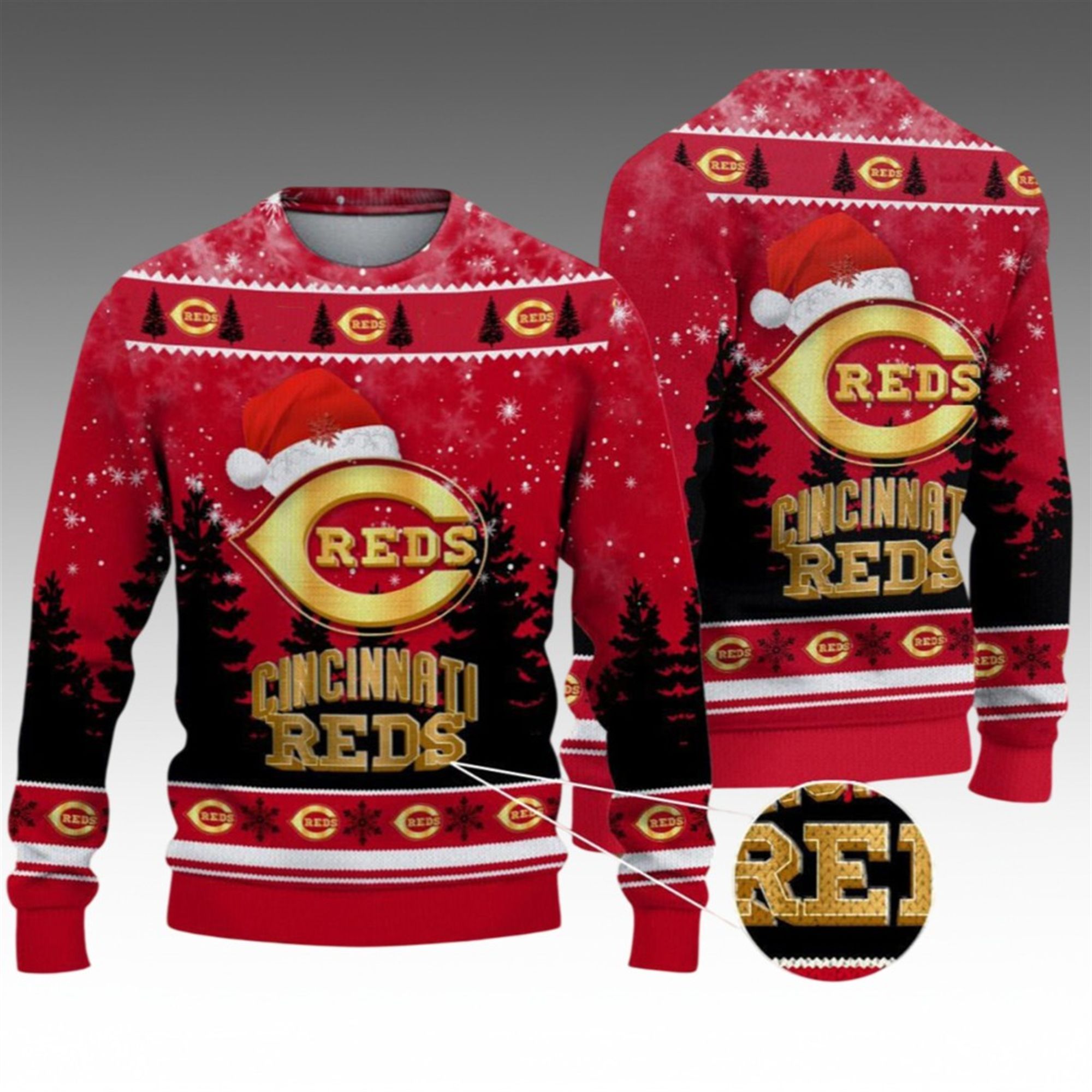 2026 Christmas Reds Ugly Christmas Sweater 2 2026 Christmas Reds Ugly Christmas Sweater 1 2