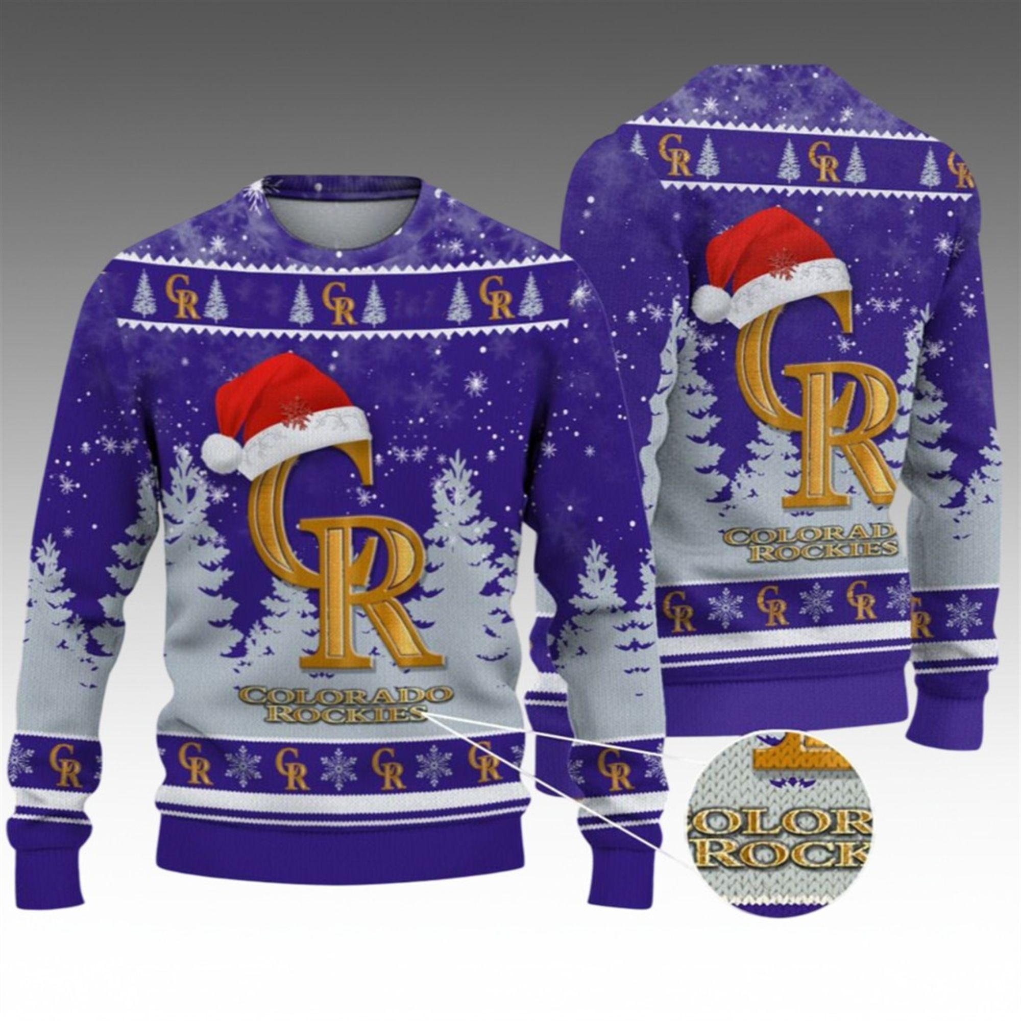 2026 Christmas Rockies Ugly Christmas Sweater 2 2026 Christmas Rockies Ugly Christmas Sweater 1 2