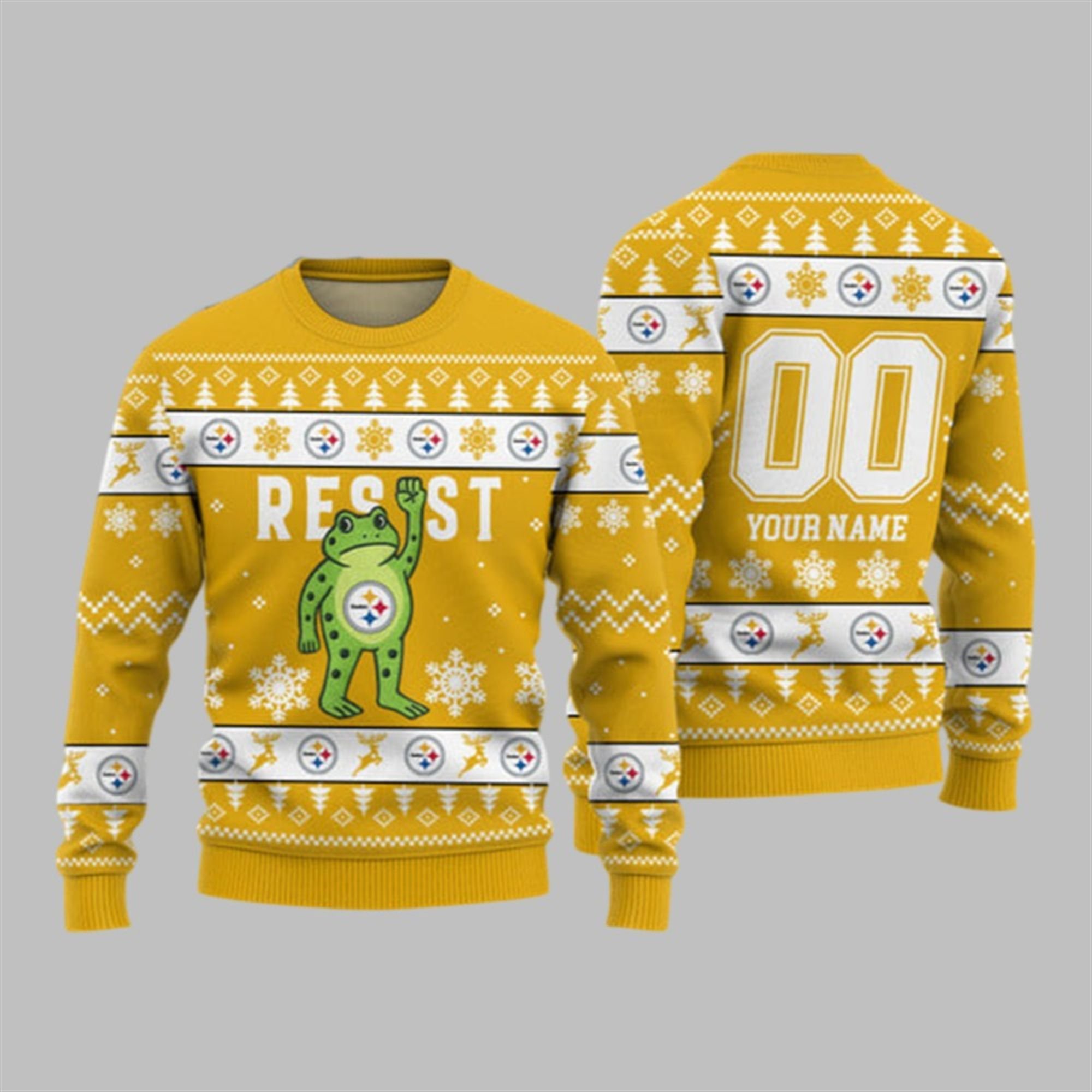 2026 Christmas Steelers Portland Frog Resist Ugly Sweater 1 1 2026 Christmas Steelers Portland Frog Resist Ugly Sweater 1 1