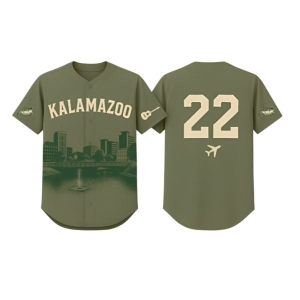 2026 Kalamazoo Growlers Kalamazoo Heritage Jersey 1 2