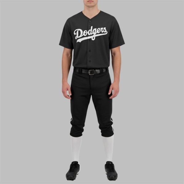 2026 Los Angeles Dodgers Black And White Jersey 1 2