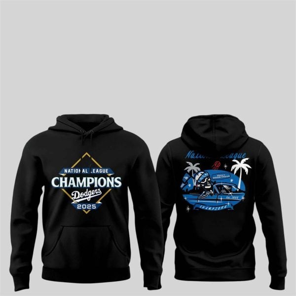 21 Dodgers National League Chammpions 2025 Hoodie
