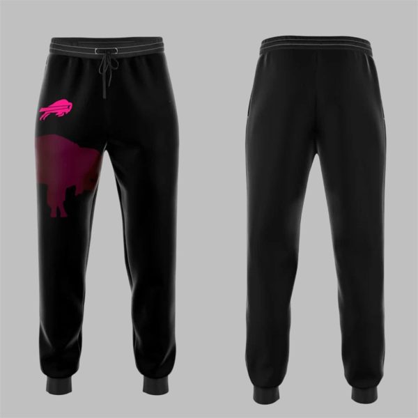 22 Bills 2025 October Breast Cancer Awarness Joggers