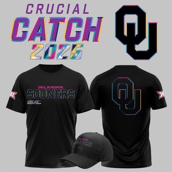 23 2025 Sooners Crucial Catch Shirt