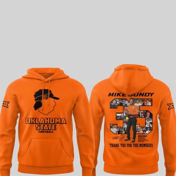 27 2025 OSU Thank You For The Memories Coach Mike Gundy Hoodie