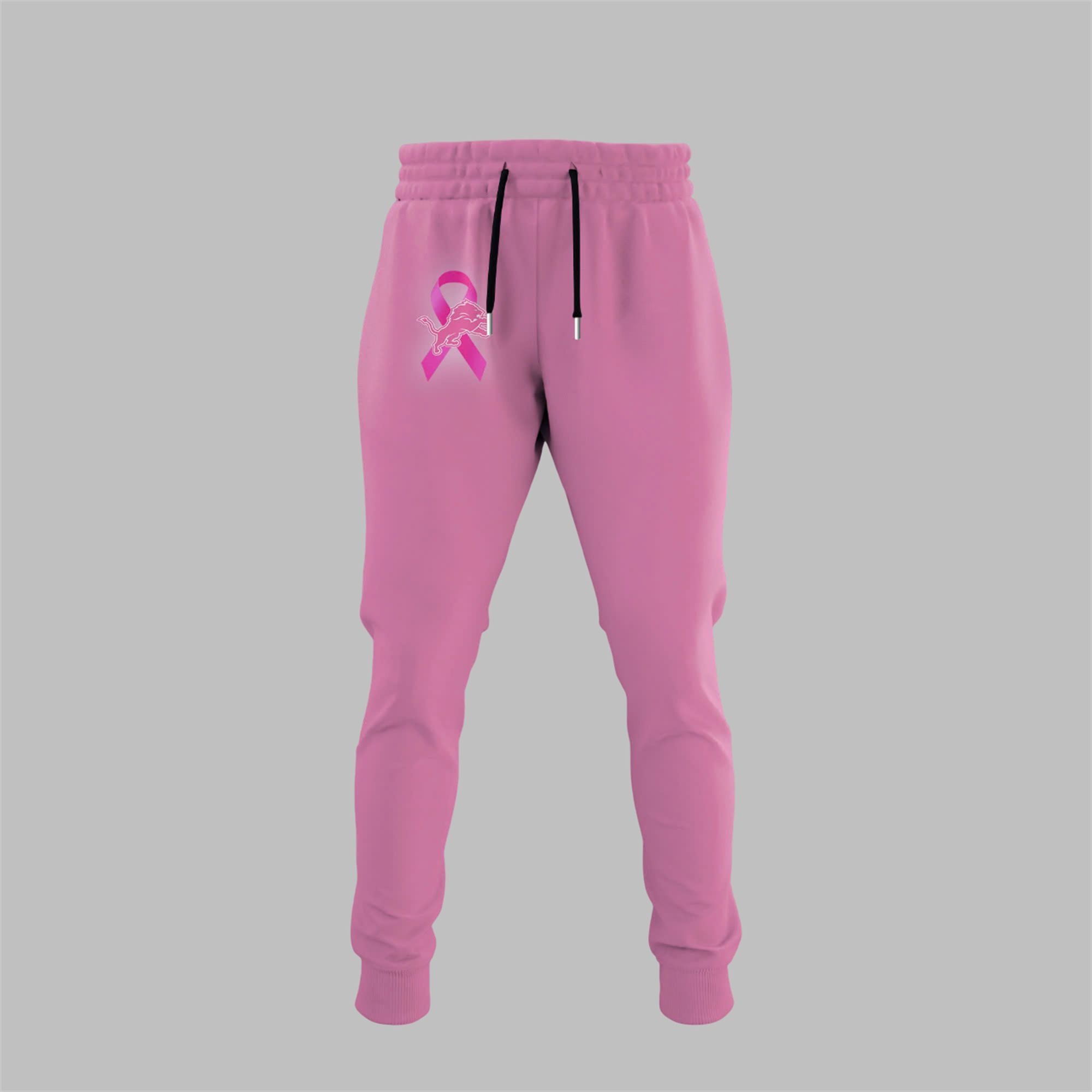 Lions 2025 Breast Cancer Awareness Month Hoodie 2 28 Lions 2025 Breast Cancer Awareness Month Joggers
