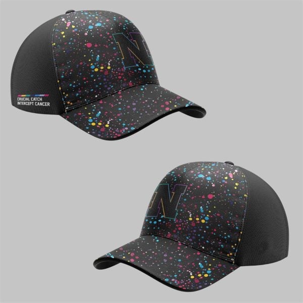 29 2025 Cornhuskers Crucial Intercept Cancer Catch Hat