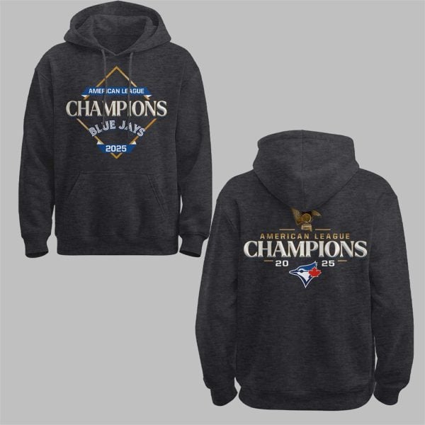3 Blue Jays American League Champions 2025 Hoodie