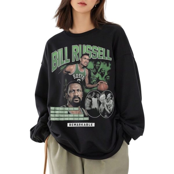 3 Christian Gonzalez Bill Russell Remarkable Tribute Shirt