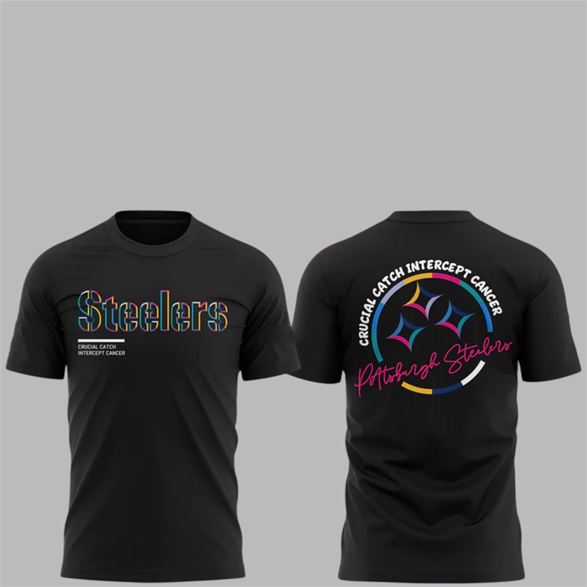 3 Steelers Crucial Catch Intercept Cancer 2025 Shirt 3 Steelers Crucial Catch Intercept Cancer 2025 Shirt