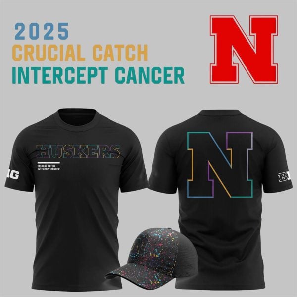 30 2025 Cornhuskers Crucial Catch Shirt